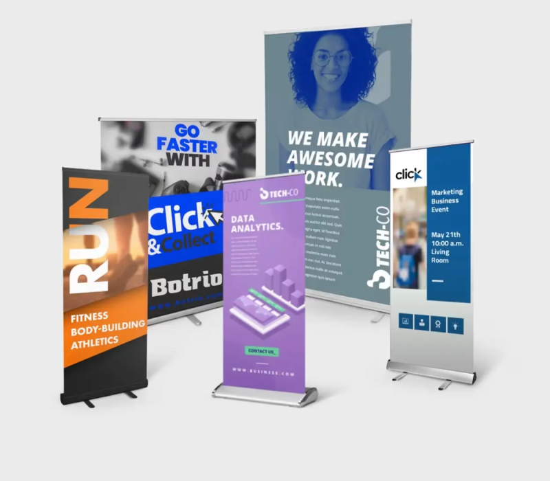 Pull up banner stand 1200 mm x 2000 mm 